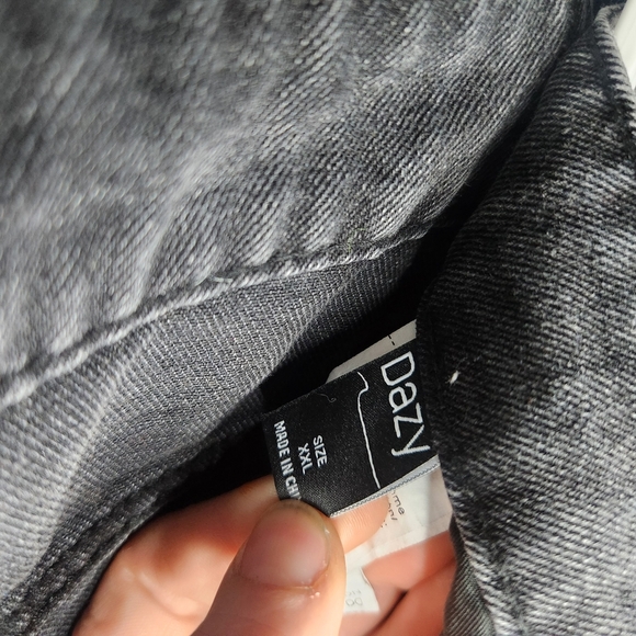 Black Straight Jeans Full-Length Classic - Picture 3 of 3